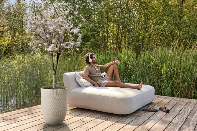 sereh haut 40cm beige champignon